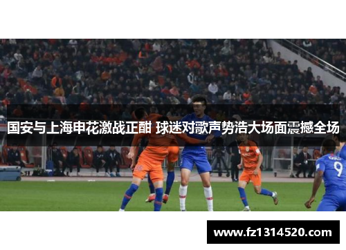 国安与上海申花激战正酣 球迷对歌声势浩大场面震撼全场